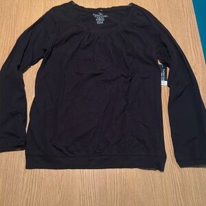 Faded Glory Black long sleeve tshirt